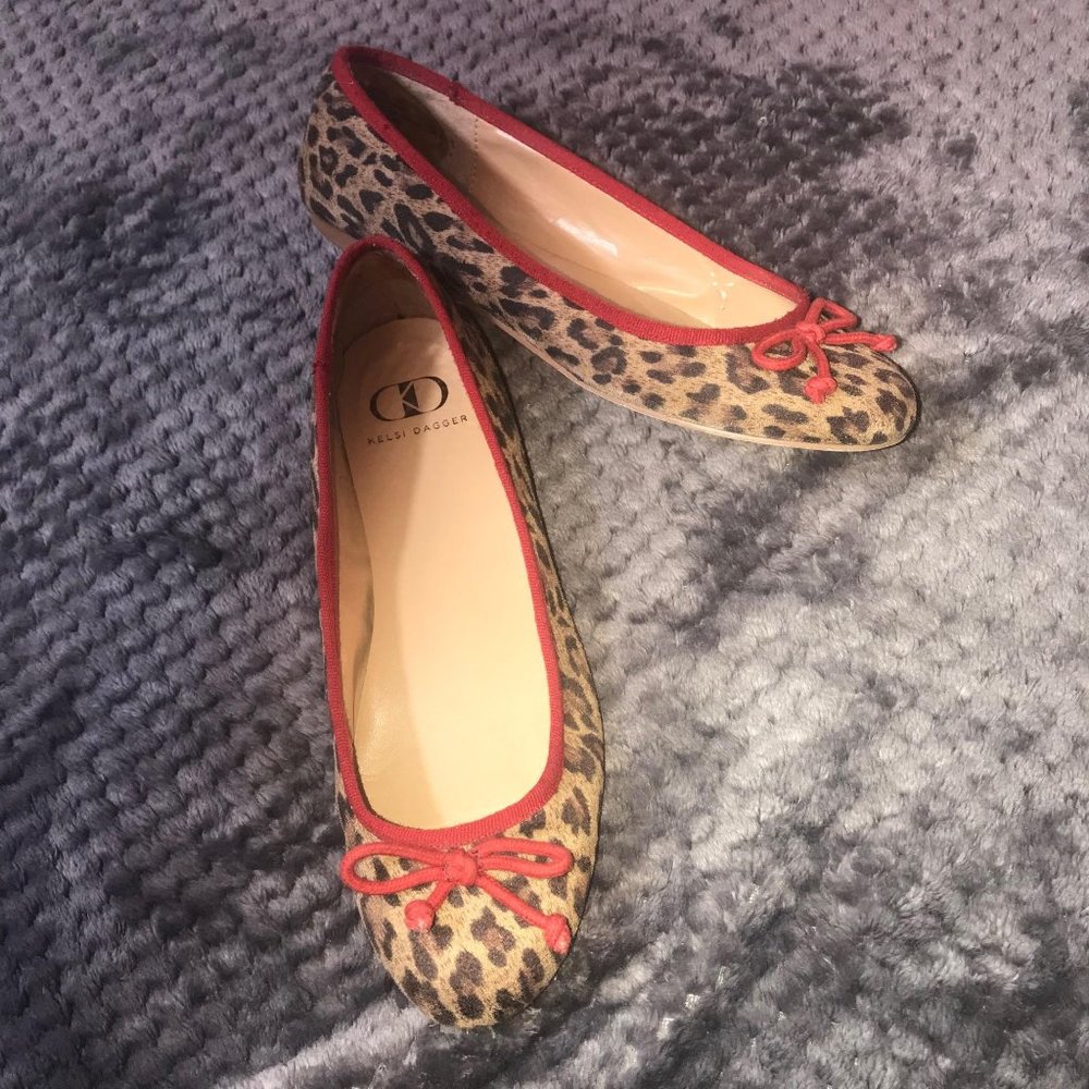 Kelsi Dagger Lepoard Print‎ Slippers